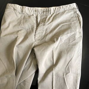 Men’s polo khaki pants